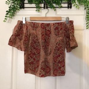 Madewell off the shoulder top